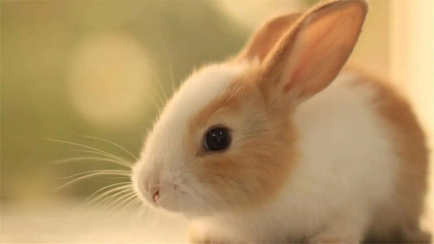 可爱小兔子高清电脑桌面壁纸下载2