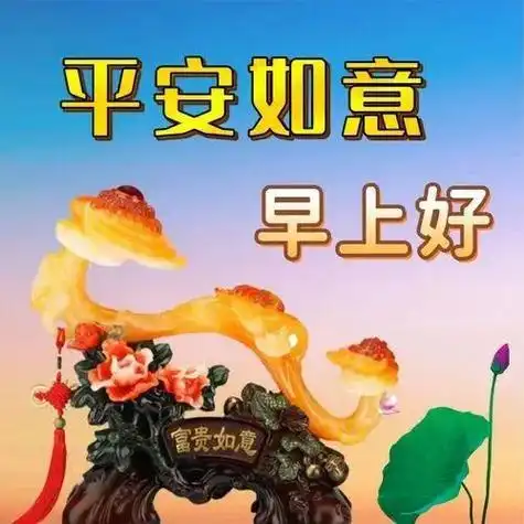 微信早安问候语图片温馨漂亮的早安祝福图片