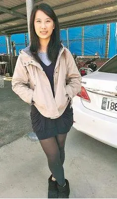 身高177公分的张雅晴,卸下装备制服,亮丽的外型不亚于模特儿.