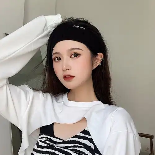 发带短发专用跑步吸汗运动头带女宽边夏日系头巾夏天ins潮酷街头