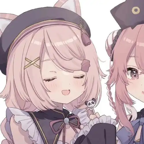 动漫闺蜜头像 两个 酷_小红书