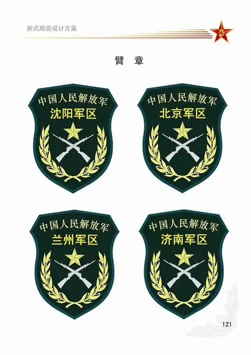 为什么有陆军臂章是陆军有的是南京军区