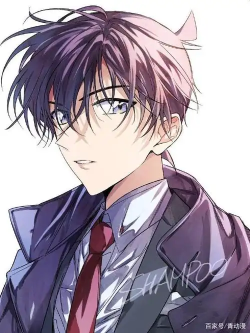 02工藤新一 作为动漫的男主角,那必须就得一个字,帅!
