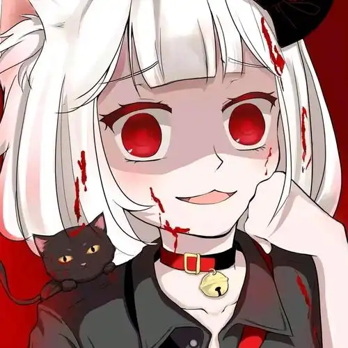 病娇系二次元女生头像,我的眼里没有你,余光却全是你!