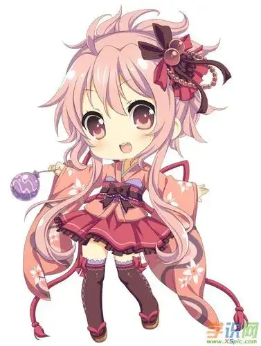 q版漫画女生可爱头像图片