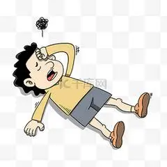 男孩可爱表情图片_男孩晕倒表情