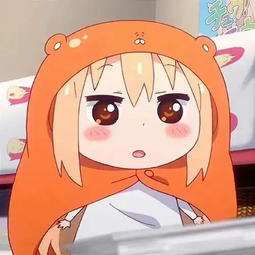 可爱的仓鼠小埋头像    #二次元新鲜事