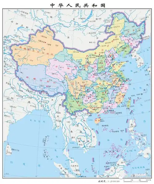 分享超多各种高清中国地图涨见识了