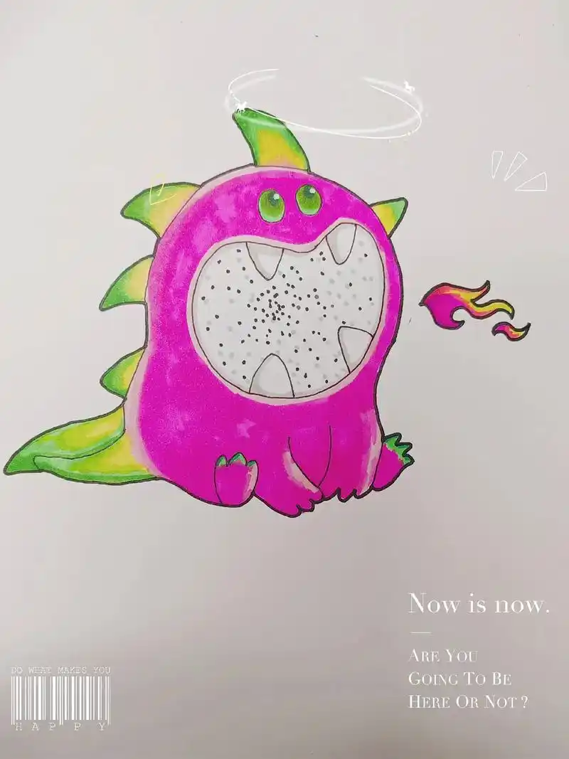 火龙果变身小可爱