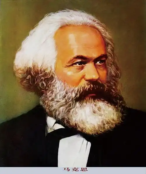 斯大林画像毛主像画像墙外国名人恩格斯大林壁画中堂客厅装饰画 鲁迅