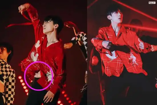 易烊千玺真实身高多少 易烊千玺穿红衣服露腹肌图片太man