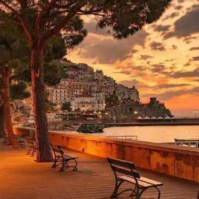 简约复古文艺风景头像