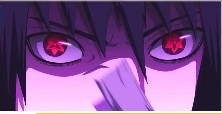 要佐助穿晓装时候的样子,要非常帅的,有万花筒写轮眼最好.