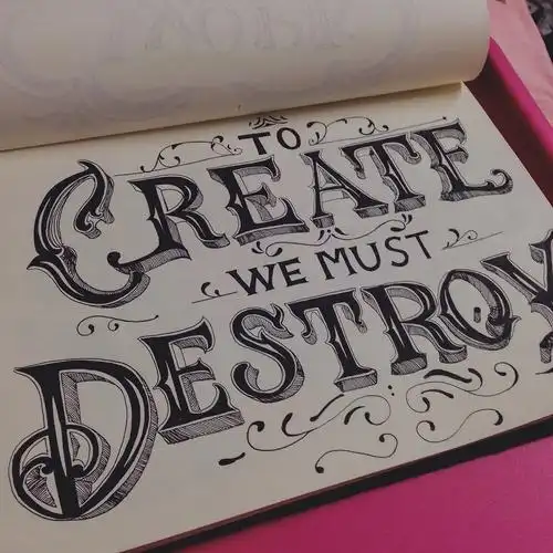 【英文花体】handlettering