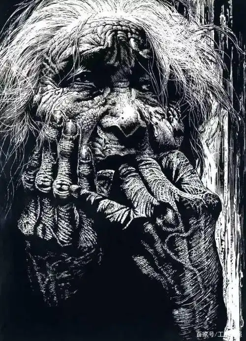 将传统的版画发挥出极致,著名版画家袁庆禄木刻版画作品