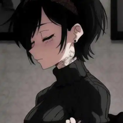 酷拽女生头像动漫纹身