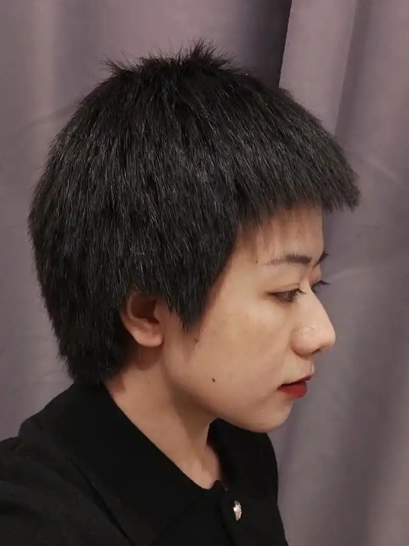 寸头留长记录(80天) 01/04-03/25 长势凶猛.