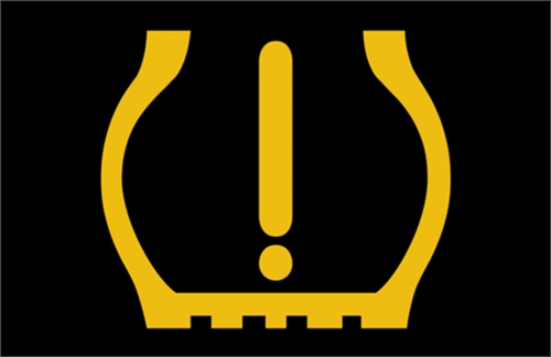 "括号感叹号"--胎压报警灯