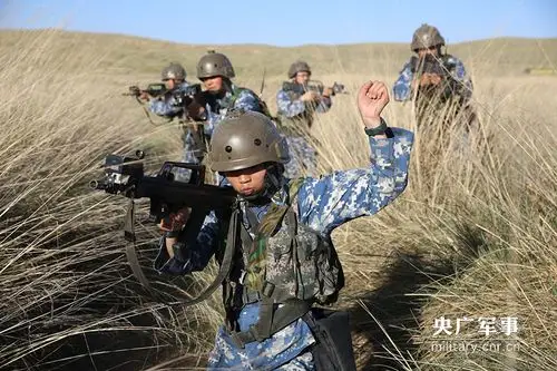 资料图:朱日和演习场景