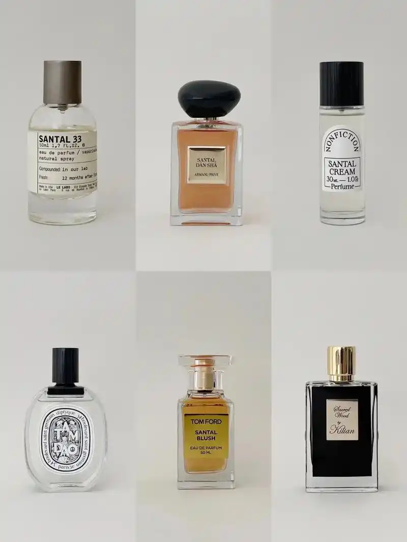 男生香水|6瓶檀香香水,瓶瓶是王炸.6支高级好闻,不踩雷的檀 - 抖音