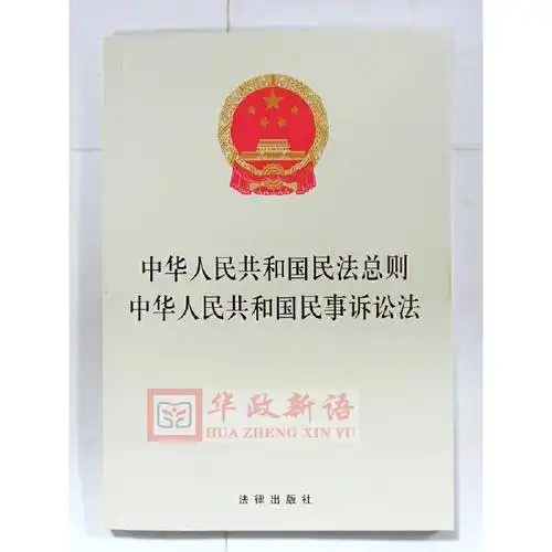 正版现货 中华人民共和国民法总则 中华人民共和国民事诉讼法 法律