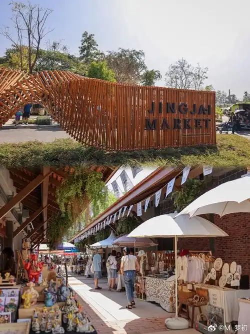 你的清迈假期遇上了周末,那么一定不要错过周末市集jing jai market啊