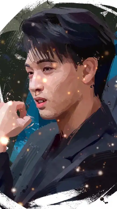 【手绘/秦霄贤】没有技巧,全是感情