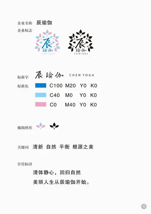 logo设计——辰瑜伽