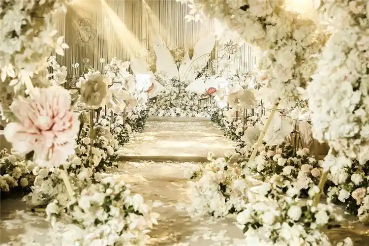 【纯恋婚礼】淡黄米白色简约高级质感婚礼