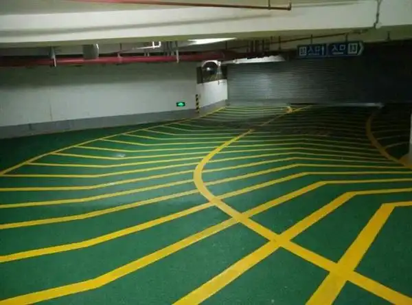 地下车库坡道防滑地坪漆的施工工艺