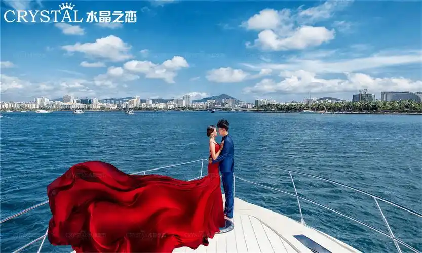海上游艇-北京丘比特庄园婚纱摄影-114结婚网