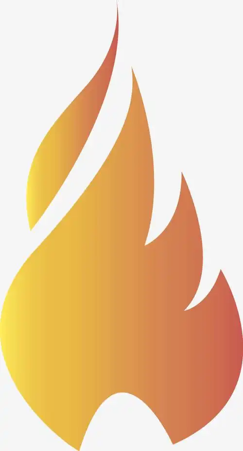 卡通火苗火标志图片