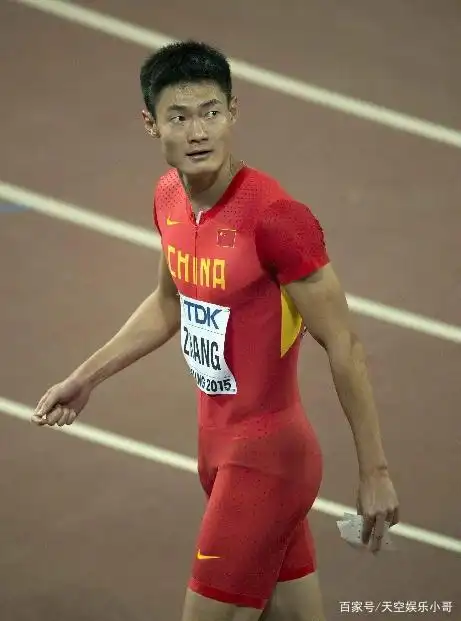 组图:中国短跑名将张培萌