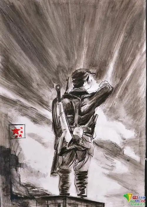 福建大学生手绘"我们是共产主义接班人"诠释信仰与担当