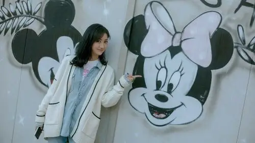 小仙女景甜时尚街拍写真,大陆明星-回车桌面