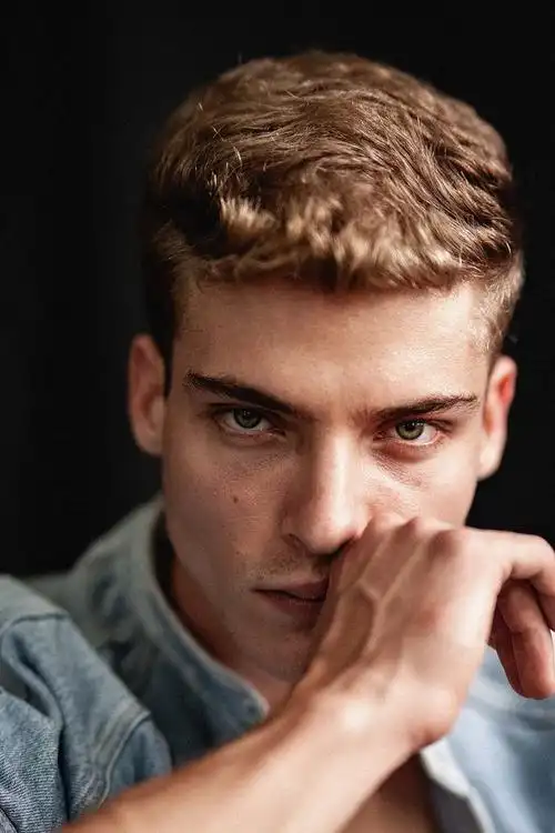 金发帅气男模 angelo giacomini / luis ribeiro摄影作品