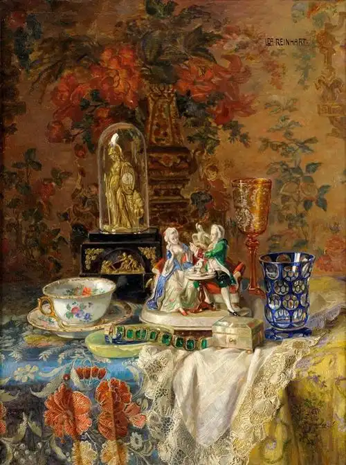 西方古典写实花卉静物油画丨艺术名画