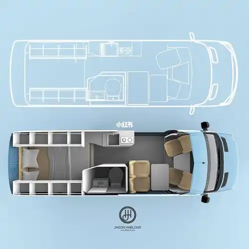 房车平面布置图二