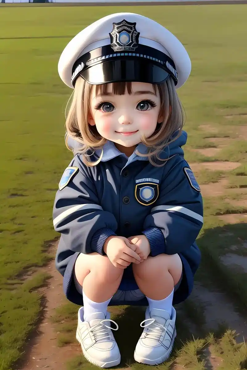 可爱小女警.萌萌的头像,搜"神图君"进小程序,输入krzs免 - 抖音