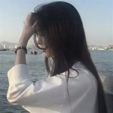 真人头像女生侧脸儿童