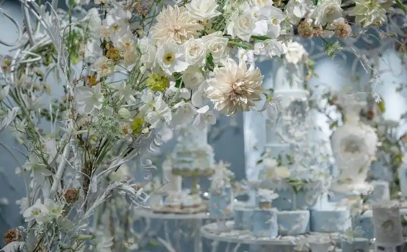 张馨予婚礼现场布置细节曝光,唯美浪漫,有如童话世界!