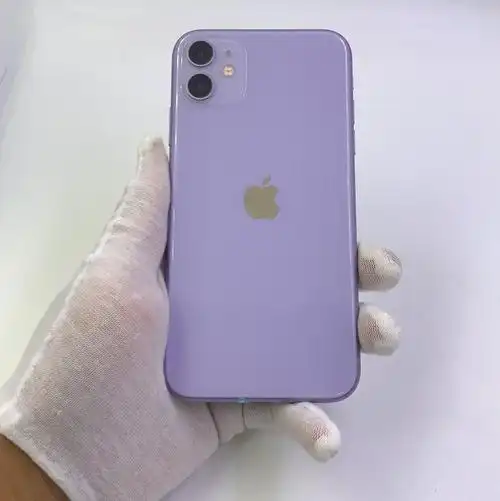 苹果【iphone 11】4g全网通 紫色 64g 国行 9成新