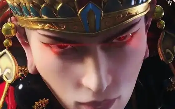 2d回合手游《西游神魔决》魔化唐僧震撼水墨cg