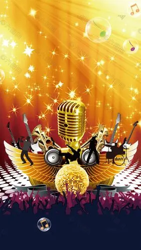 激情狂欢唱歌麦克风h5背景素材背景素材免费下载(图片编号:8817583)