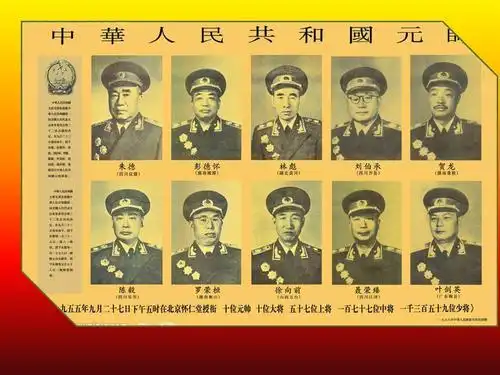 十大元帅都是哪里人 新中国十大元帅当年都是分管哪些战区的