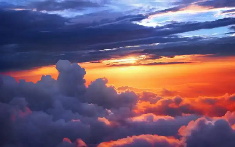 唯美天空云层风景