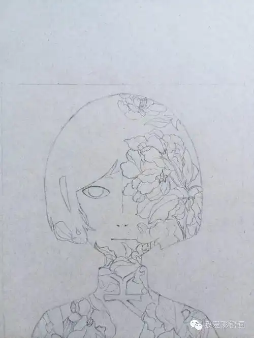 【作品】大鱼海棠·椿_素描教程绘画学院_零二七艺考