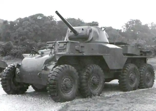 二战美国t18猎猪犬重型轮式装甲车,可媲美坦克的重装战车