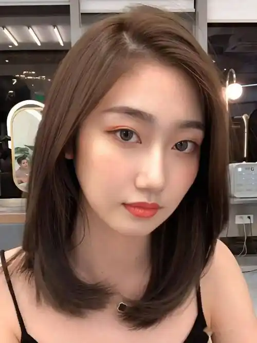 2024流行"c型卷"烫发,中长发留超级美!_发型_什么_侵权