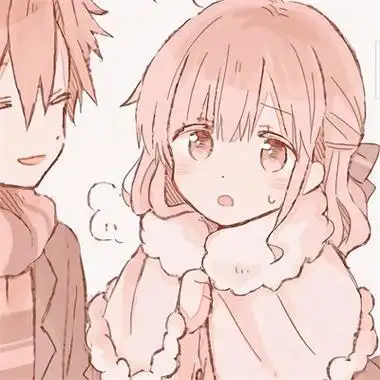 情侣头像配对呆萌卡通动漫情头可爱超甜一对